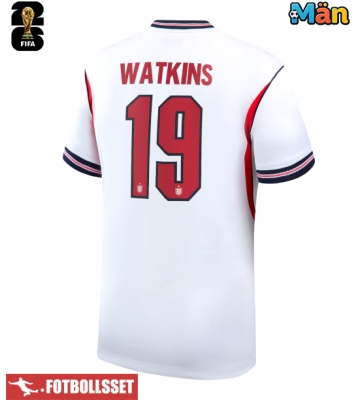 England Ollie Watkins #19 Hemmatröja VM 2026 Kortärmad
